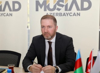 Azərbaycanın Türkiyədəki Ticarət Nümayəndəsi Tamerlan Tağıyev MÜSİAD Azərbaycan dərnək mərkəzini ziyarət edib