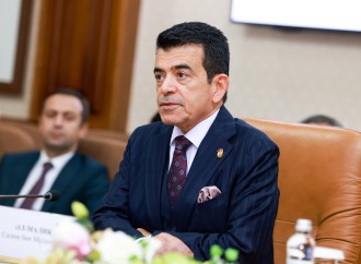 Türk mədəniyyəti və irsi fondunun təşəbbüsü ilə ICESCO-nun baş direktoru və Çimkənd vilayətinin akimi bir araya gəlib