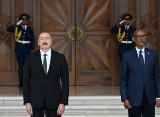 Ruanda Prezidentinin rəsmi qarşılanma mərasimi olub
