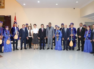 Türk Mədəniyyəti Və İrsi Fondunun Təşəbbüsü İlə ICESCO-nun Baş Direktoru Xoca Əhməd Yəsəvi Adına Beynəlxalq Qazax-Türk Universitetinin Qonağı Olub