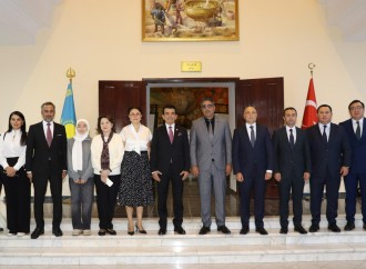 Türk Mədəniyyəti Və İrsi Fondunun Təşəbbüsü İlə ICESCO-nun Baş Direktoru Xoca Əhməd Yəsəvi Adına Beynəlxalq Qazax-Türk Universitetinin Qonağı Olub