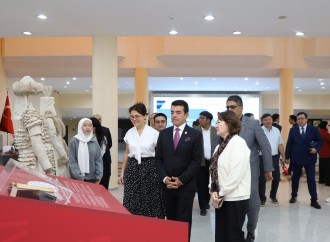 Türk Mədəniyyəti Və İrsi Fondunun Təşəbbüsü İlə ICESCO-nun Baş Direktoru Xoca Əhməd Yəsəvi Adına Beynəlxalq Qazax-Türk Universitetinin Qonağı Olub