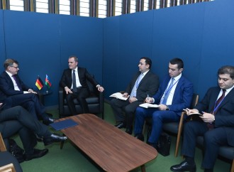 Ceyhun Bayramov BMT Baş Assambleyasının çərçivəsində Almaniya XİN rəhbəri ilə görüşüb