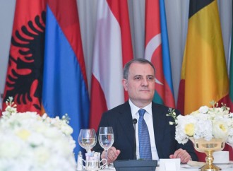 Azərbaycan XİN rəhbəri ABŞ dövlət katibinin təşkil etdiyi tədbirə qatılıb