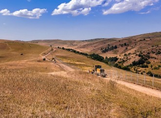 "AzerGold" QSC Quşçu kəndində infrastrukturun bərpasına dəstək göstərib