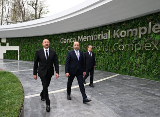 Prezident İlham Əliyev Gəncə Memorial Kompleksinin açılışında iştirak edib