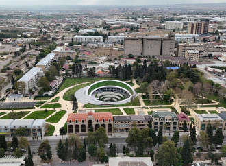Prezident İlham Əliyev Gəncə Memorial Kompleksinin açılışında iştirak edib