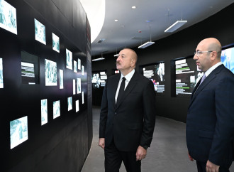 Prezident İlham Əliyev Gəncə Memorial Kompleksinin açılışında iştirak edib