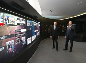 Prezident İlham Əliyev Gəncə Memorial Kompleksinin açılışında iştirak edib