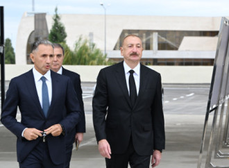 Prezident İlham Əliyev “BakuBus” MMC-nin Gəncə Avtoparkının açılışında iştirak edib