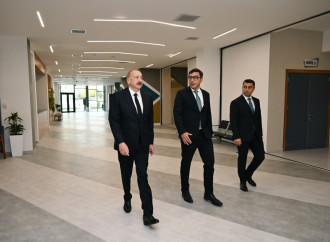 Prezident İlham Əliyev Yevlax Olimpiya İdman Kompleksinin açılışında iştirak edib