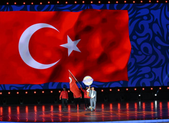 Gəncədə III MDB Oyunlarının açılış mərasimi keçirilir Prezident İlham Əliyev və Birinci xanım Mehriban Əliyeva tədbiri izləyiblər