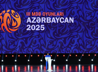 Gəncədə III MDB Oyunlarının açılış mərasimi keçirilir Prezident İlham Əliyev və Birinci xanım Mehriban Əliyeva tədbiri izləyiblər