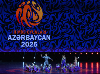 Gəncədə III MDB Oyunlarının açılış mərasimi keçirilir Prezident İlham Əliyev və Birinci xanım Mehriban Əliyeva tədbiri izləyiblər