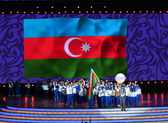 Gəncədə III MDB Oyunlarının açılış mərasimi keçirilir Prezident İlham Əliyev və Birinci xanım Mehriban Əliyeva tədbiri izləyiblər