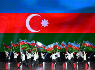 Gəncədə III MDB Oyunlarının açılış mərasimi keçirilir Prezident İlham Əliyev və Birinci xanım Mehriban Əliyeva tədbiri izləyiblər