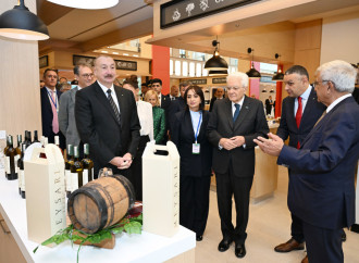 Prezident İlham Əliyev, birinci xanım Mehriban Əliyeva və Prezident Sercio Mattarella Bakıda İtaliya-Azərbaycan Universitetinin ilk tədris korpuslarının açılışı olub