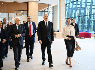 Prezident İlham Əliyev, birinci xanım Mehriban Əliyeva və Prezident Sercio Mattarella Bakıda İtaliya-Azərbaycan Universitetinin ilk tədris korpuslarının açılışı olub
