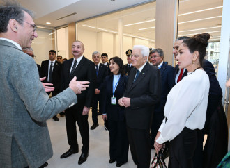 Prezident İlham Əliyev, birinci xanım Mehriban Əliyeva və Prezident Sercio Mattarella Bakıda İtaliya-Azərbaycan Universitetinin ilk tədris korpuslarının açılışı olub