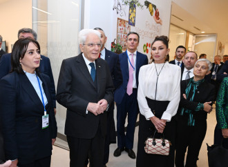 Prezident İlham Əliyev, birinci xanım Mehriban Əliyeva və Prezident Sercio Mattarella Bakıda İtaliya-Azərbaycan Universitetinin ilk tədris korpuslarının açılışı olub