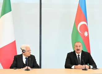 Prezident İlham Əliyev, birinci xanım Mehriban Əliyeva və Prezident Sercio Mattarella Bakıda İtaliya-Azərbaycan Universitetinin ilk tədris korpuslarının açılışı olub