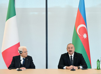 Prezident İlham Əliyev, birinci xanım Mehriban Əliyeva və Prezident Sercio Mattarella Bakıda İtaliya-Azərbaycan Universitetinin ilk tədris korpuslarının açılışı olub
