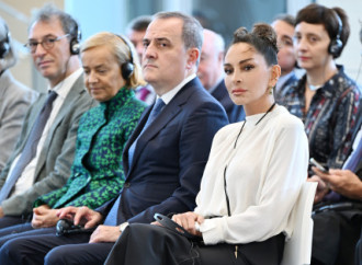 Prezident İlham Əliyev, birinci xanım Mehriban Əliyeva və Prezident Sercio Mattarella Bakıda İtaliya-Azərbaycan Universitetinin ilk tədris korpuslarının açılışı olub