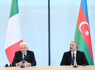 Prezident İlham Əliyev, birinci xanım Mehriban Əliyeva və Prezident Sercio Mattarella Bakıda İtaliya-Azərbaycan Universitetinin ilk tədris korpuslarının açılışı olub