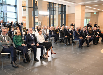 Prezident İlham Əliyev, birinci xanım Mehriban Əliyeva və Prezident Sercio Mattarella Bakıda İtaliya-Azərbaycan Universitetinin ilk tədris korpuslarının açılışı olub