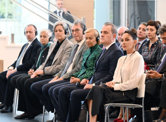 Prezident İlham Əliyev, birinci xanım Mehriban Əliyeva və Prezident Sercio Mattarella Bakıda İtaliya-Azərbaycan Universitetinin ilk tədris korpuslarının açılışı olub