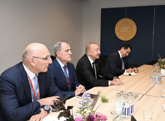 Prezident İlham Əliyevin Kopenhagendə Ukrayna Prezidenti ilə görüşü olub