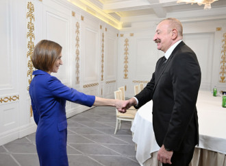 Azərbaycan Prezidenti İlham Əliyev Kopenhagendə Moldova Prezidenti ilə görüşüb