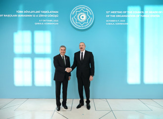Prezident İlham Əliyev Qəbələdə TDT-nin Dövlət Başçıları Şurasının 12-ci Zirvə Görüşündə iştirak edən dövlət və hökumət başçılarını qarşılayıb