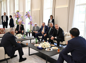 Prezident İlham Əliyev Qəbələdə TDT-nin Dövlət Başçıları Şurasının 12-ci Zirvə Görüşündə iştirak edən dövlət və hökumət başçılarını qarşılayıb