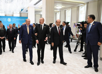 Prezident İlham Əliyev Qəbələdə TDT-nin Dövlət Başçıları Şurasının 12-ci Zirvə Görüşündə iştirak edən dövlət və hökumət başçılarını qarşılayıb