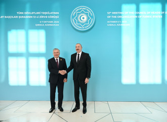 Prezident İlham Əliyev Qəbələdə TDT-nin Dövlət Başçıları Şurasının 12-ci Zirvə Görüşündə iştirak edən dövlət və hökumət başçılarını qarşılayıb