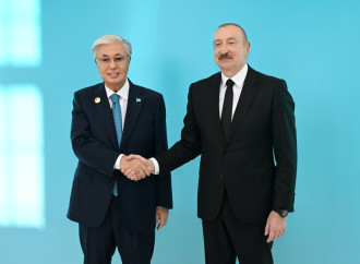 Prezident İlham Əliyev Qəbələdə TDT-nin Dövlət Başçıları Şurasının 12-ci Zirvə Görüşündə iştirak edən dövlət və hökumət başçılarını qarşılayıb