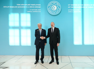 Prezident İlham Əliyev Qəbələdə TDT-nin Dövlət Başçıları Şurasının 12-ci Zirvə Görüşündə iştirak edən dövlət və hökumət başçılarını qarşılayıb
