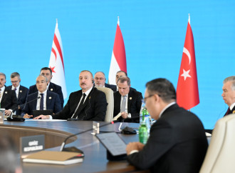 Prezident İlham Əliyev Türk Dövlətləri Təşkilatının Dövlət Başçıları Şurasının 12-ci Zirvə Görüşündə çıxış edib