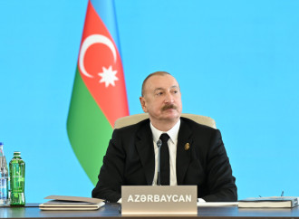 Prezident İlham Əliyev Türk Dövlətləri Təşkilatının Dövlət Başçıları Şurasının 12-ci Zirvə Görüşündə çıxış edib