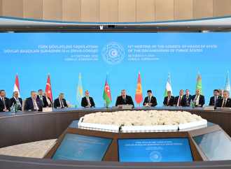 Prezident İlham Əliyev Türk Dövlətləri Təşkilatının Dövlət Başçıları Şurasının 12-ci Zirvə Görüşündə çıxış edib