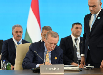 Prezident İlham Əliyev Türk Dövlətləri Təşkilatının Dövlət Başçıları Şurasının 12-ci Zirvə Görüşündə çıxış edib