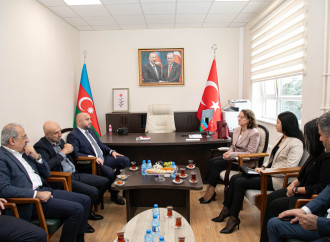 MÜSİAD Azərbaycan Bakı Türk Anadolu Liseyinin Əhmədli filialını ziyarət edib