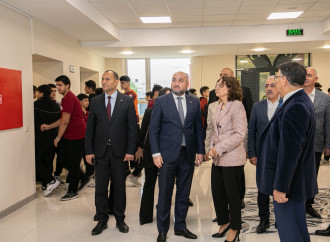 MÜSİAD Azərbaycan Bakı Türk Anadolu Liseyinin Əhmədli filialını ziyarət edib