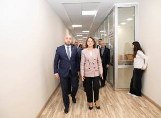 MÜSİAD Azərbaycan Bakı Türk Anadolu Liseyinin Əhmədli filialını ziyarət edib
