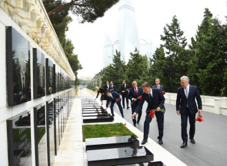 Xorvatiya Parlamentinin sədri Fəxri xiyabanı və Şəhidlər xiyabanını ziyarət edib