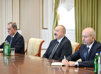 Prezident İlham Əliyev ATƏT-in fəaliyyətdə olan sədrinin başçılıq etdiyi nümayəndə heyətini qəbul edib