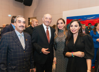 Leyla Əliyeva və Arzu Əliyeva Berlində MAMA “Ana təbiət” sərgisinin açılışında iştirak ediblər