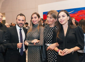 Leyla Əliyeva və Arzu Əliyeva Berlində MAMA “Ana təbiət” sərgisinin açılışında iştirak ediblər
