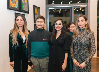 Leyla Əliyeva və Arzu Əliyeva Berlində MAMA “Ana təbiət” sərgisinin açılışında iştirak ediblər